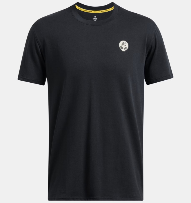 CURRY Tシャツ Under Armour Curry Logo Heavyweight T-Shirt Grey [1387107